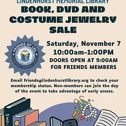Friends of the Library Book, Media and Jewelry Sale
