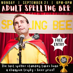 Adult Spelling Bee