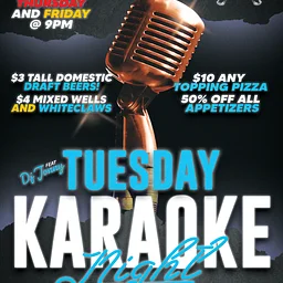 Karaoke Night – Every Tuesday!