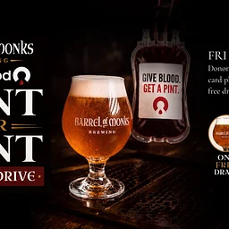 Pint for Pint Blood Drive, Friday, October 9th