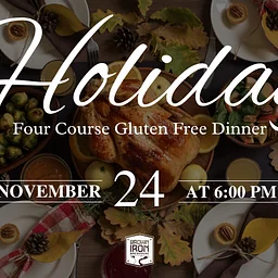 Holiday Four Course Gluten Free Dinner