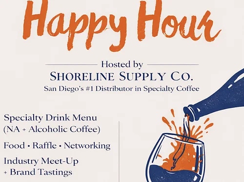 World of Coffee Happy Hour x Shoreline Supply Co.