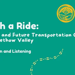Catch a Ride - Current & Future Transportation Options in the Methow Valley