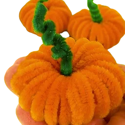 Pipe Cleaner Pumpkins