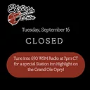 CLOSED
