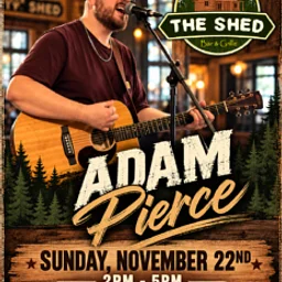 Live Music: Adam Pierce