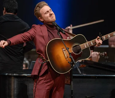 Cody Fry with the Spokane Symphony