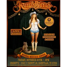 Kaitlin Butts Performance, Signing & Hello, Honky Tonk Release Celebration