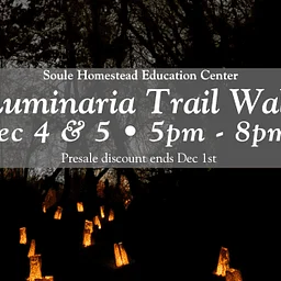Luminaria Trail Walk at Soule Homestead (Middleborough)