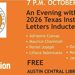An Evening with Austin’s 2026 Texas Institute of Letters Inductees