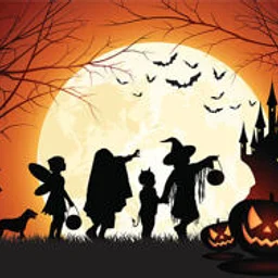 Trick or Treating in Downtown Bel Air