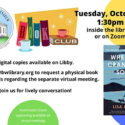 Book Club - “When the Cranes Fly South”