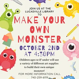 Make a Monster Craft Buffet