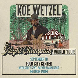 KOE WETZEL | The Night Champion | WORLD TOUR