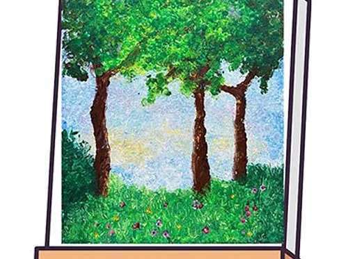 Sip & Paint: Fingerpainting Class