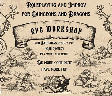 Roleplaying and Improv – Dungeons and Dragons Monthly Workshop