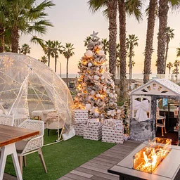 Poolside Igloos