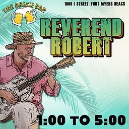 Live Music at The Beach Bar with Reverend Robert