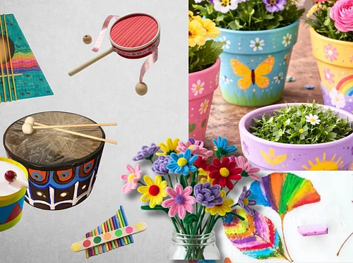 Week 1 Camps | Sprout and Create & Jammin’ Instruments
