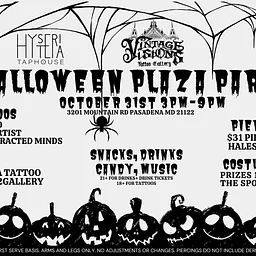 Halloween Plaza Party