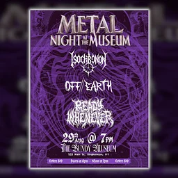 Metal Night at the Museum - Live at the Annex Theater