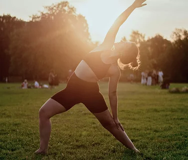 Pilates with Kenyele Harrison of Kenetic Wellness