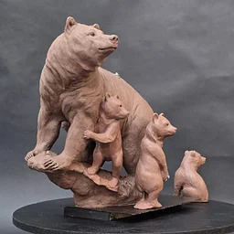 Grizzly 399 Sculpture Unveiling