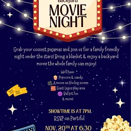 Backyard Movie Night