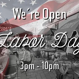 Open 3-10pm Labor Day!