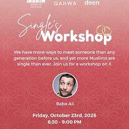 Half Our Deen Singles Workshop
