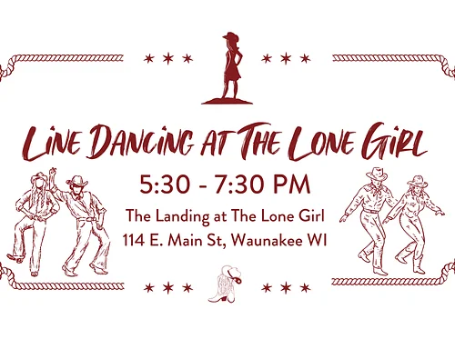 Line Dancing at The Lone Girl