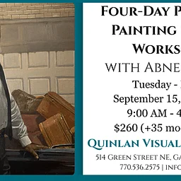Four-Day Portrait Painting in Oils Workshop – Quinlan Visual Arts Center