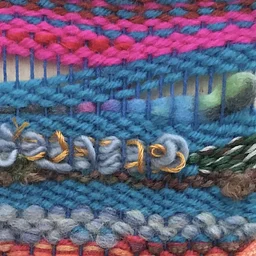 Artist Member Lauren Singer presents Saori Style Weaving Workshop at Nassau County Museum of Art, Manes Center