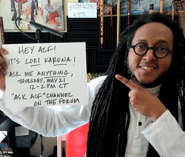 “Ask Me Anything” with Loki Karuna on The Forum