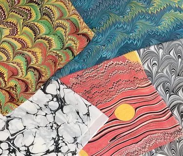Carol Farrell Apparel: Marbling Experience