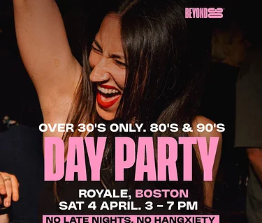 BEYOND 30 PRESENTS: 80S & 90S OVER 30S DAYTIME CLUBBING