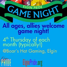 Game Night: 4th Thursdays at Boar's Hat Gaming