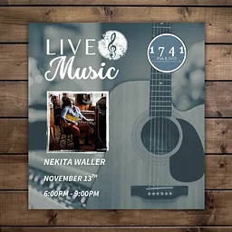 Friday Night Live Music Series Featuring Nekita Waller at 1741 Pub & Grill