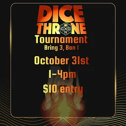 Dice Throne 10/31 Tournament