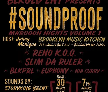 SOUNDPROOF – Maroon Nights