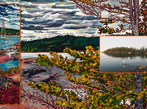 Impressionism in Nature: Collage Painting at Artist’s Point (Ages 9-12)