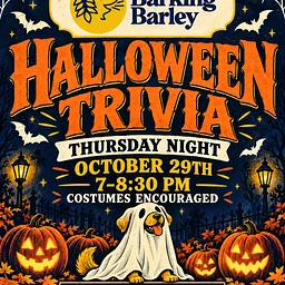 Halloween Trivia Night