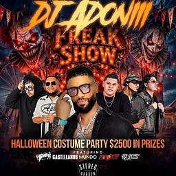 DJ ADONI HALLOWEEN FREAK SHOW
