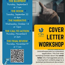 COVER LETTER WORKSHOP – The Call to Action