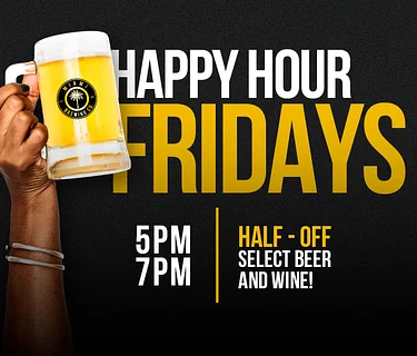 Happy hour Fridays at Miami Brewing Company!