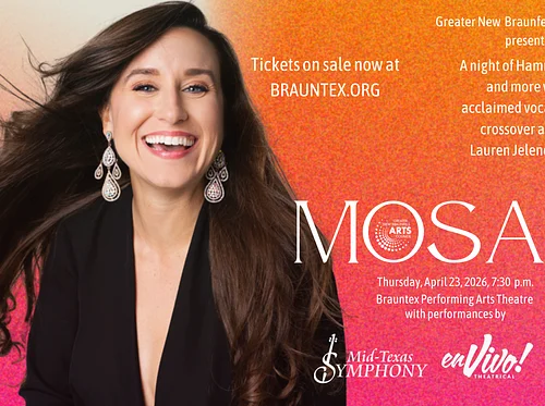 Greater New Braunfels Arts Council presents MOSAIC featuring Lauren Jelencovich