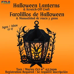 Halloween Lanterns & Halloween Scratch-Off Cards / Farolillos y tarjetas de manualidades para Halloween