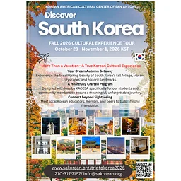 Trip to Korea: Fall 2026 Cultural Experience Tour