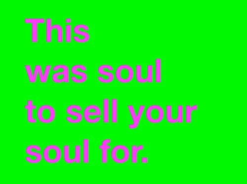 Tony Cokes: Untitled (m.j. the symptom)