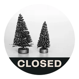Closed for Christmas Eve